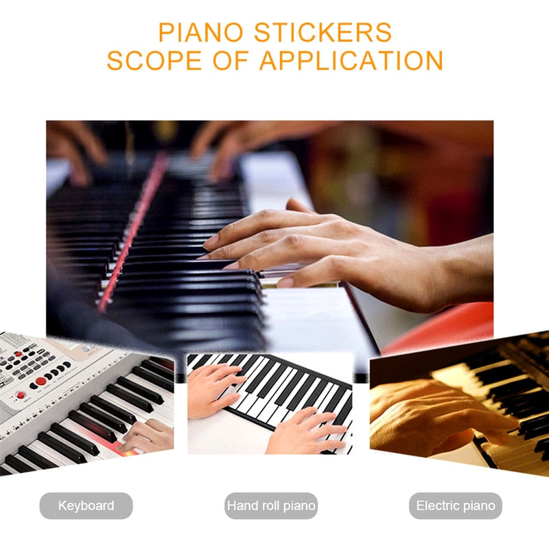 Noten-Aufkleber-für-Klaviertastatur