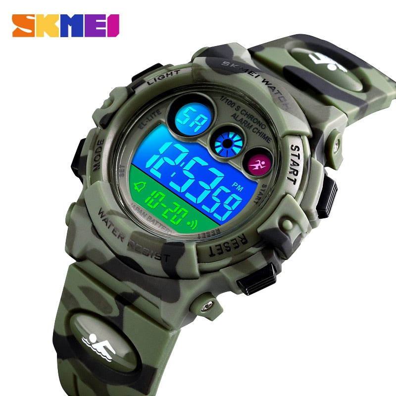 SKMEI-Children-LED-Electronic-Digital-Watch-Stop-Watch-Clock-2-Time-Kids-Sport-Watches-50M-Waterproof-Wristwatch-For-Boys-Girls