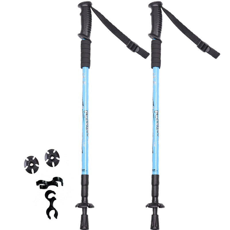 2pcs/lot-Nordic-Walking-Poles-Adjustable-Trekking-Poles-Telescopic-Scandinavian-Walking-Sticks-Anti-Shock-Hiking-Stick