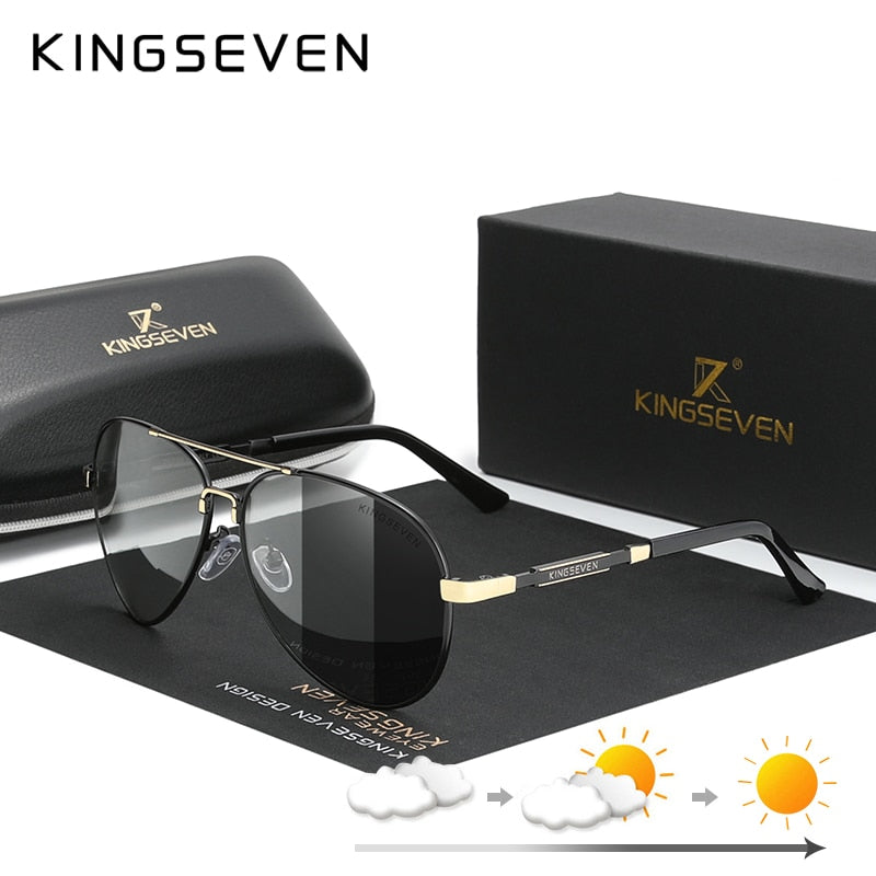 KINGSEVEN Men's Sunglasses Polarized UV400