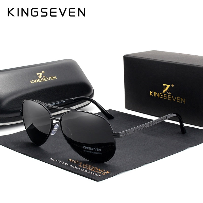 KINGSEVEN Sonnenbrille: neues Design, HD polarisiert, UV400