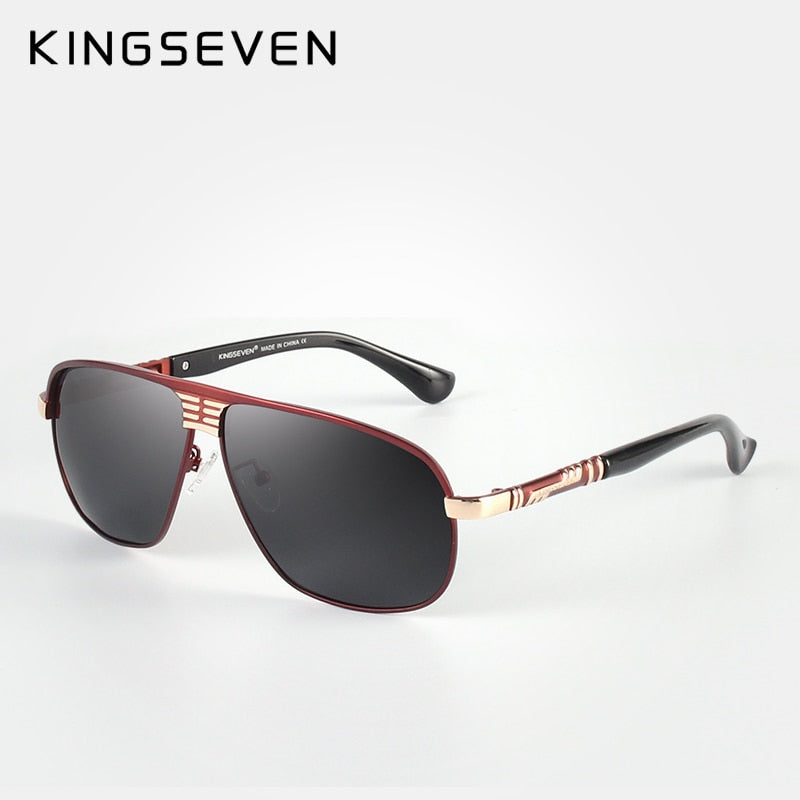 Lunettes de soleil rétro unisexes KINGSEVEN polarisées N706