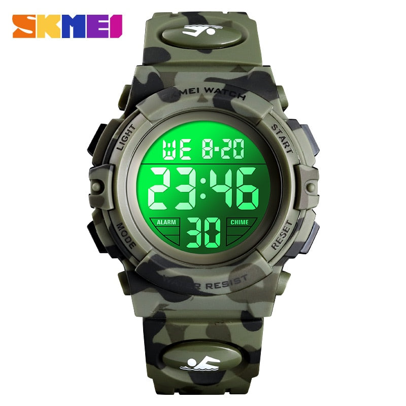 SKMEI-Military-Kids-Sport-Watches-50M-Waterproof-Electronic-Wristwatch-Stop-Watch-Clock-Children-Digital-Watch-For-Boys-Girls