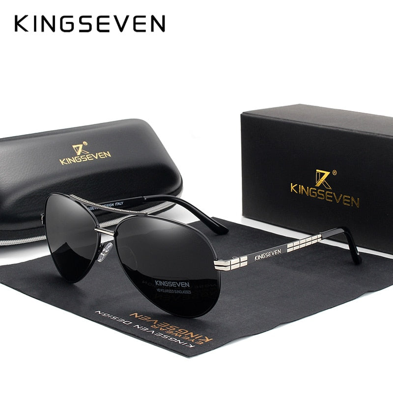 Lunettes de soleil KINGSEVEN : nouveau design, polarisées HD, UV400