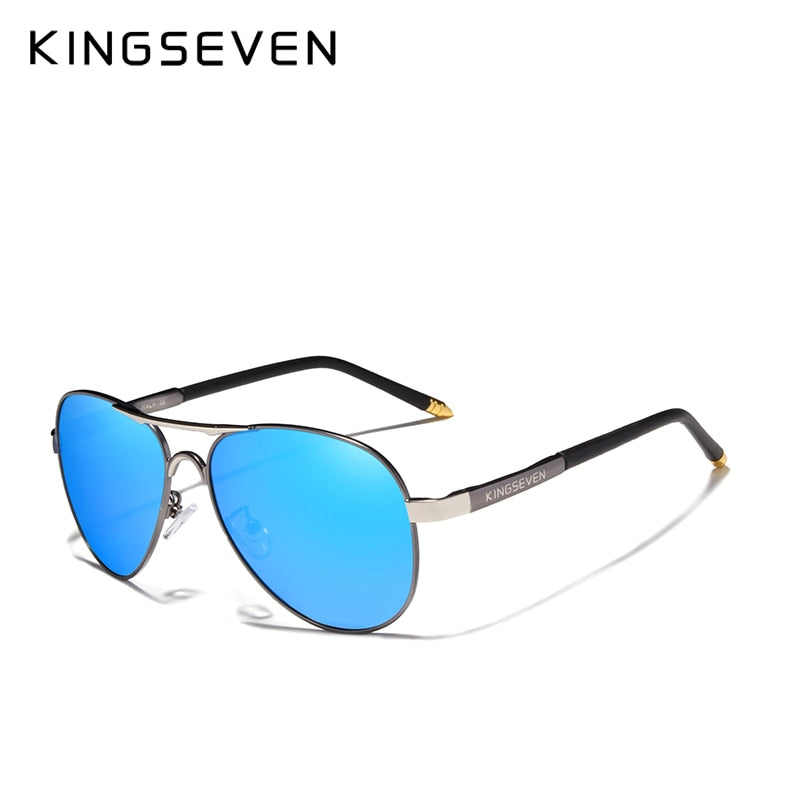 KINGSEVEN Lunettes de soleil polarisées pour homme