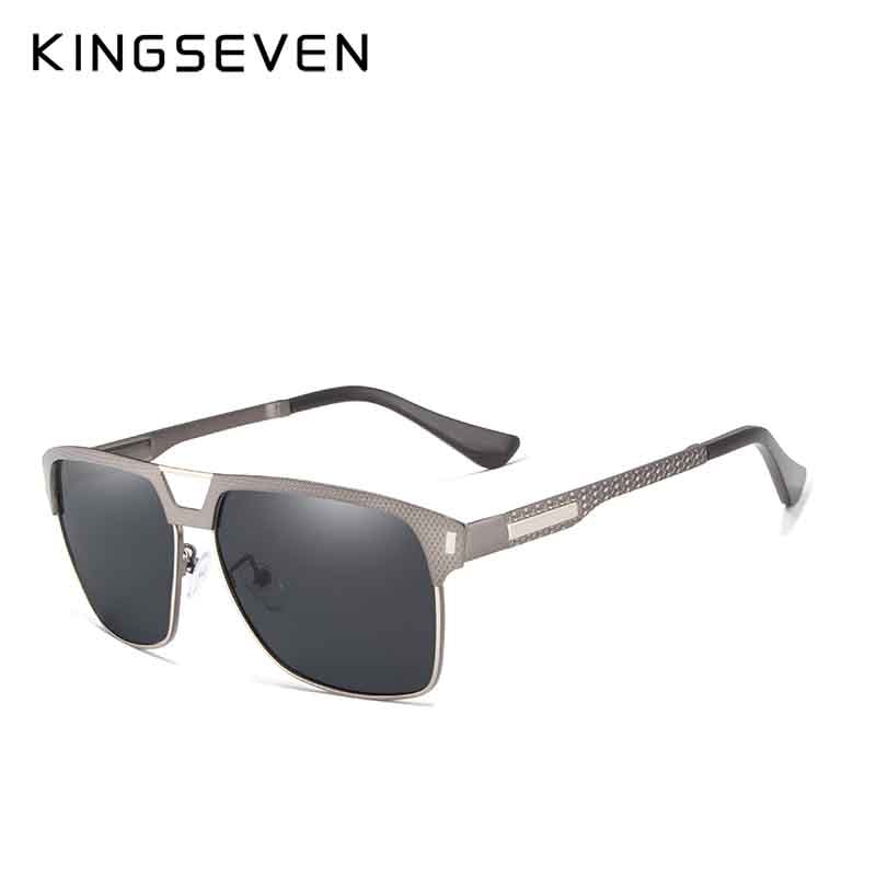 KINGSEVEN Herren Sonnenbrille, polarisiert, UV-Schutz