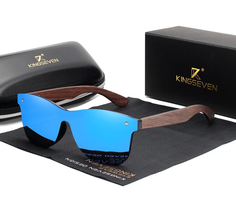 KINGSEVEN-handgefertigte-Sonnenbrille-Männer-polarisiert-Walnuss-Holz-Brillen-UV400