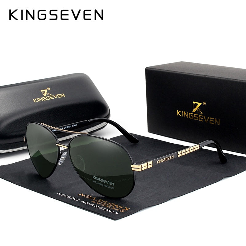 KINGSEVEN Sonnenbrille: neues Design, HD polarisiert, UV400