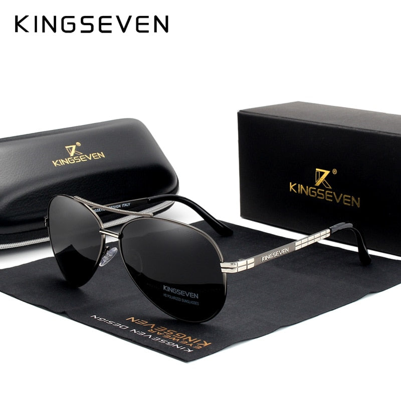 KINGSEVEN Sonnenbrille: neues Design, HD polarisiert, UV400