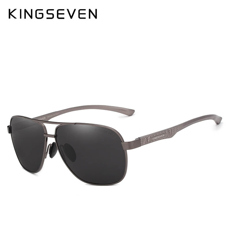 KINGSEVEN Lunettes de Soleil Homme Polarisées UV400