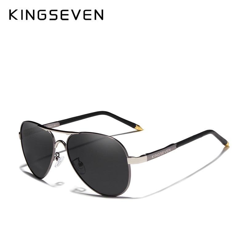 KINGSEVEN Lunettes de soleil polarisées pour homme