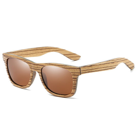 Handgefertigte Holz-Sonnenbrille für Frauen und Männer