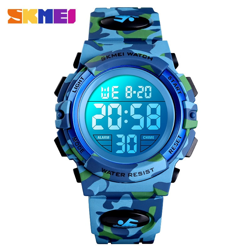 SKMEI-Military-Kids-Sport-Watches-50M-Waterproof-Electronic-Wristwatch-Stop-Watch-Clock-Children-Digital-Watch-For-Boys-Girls