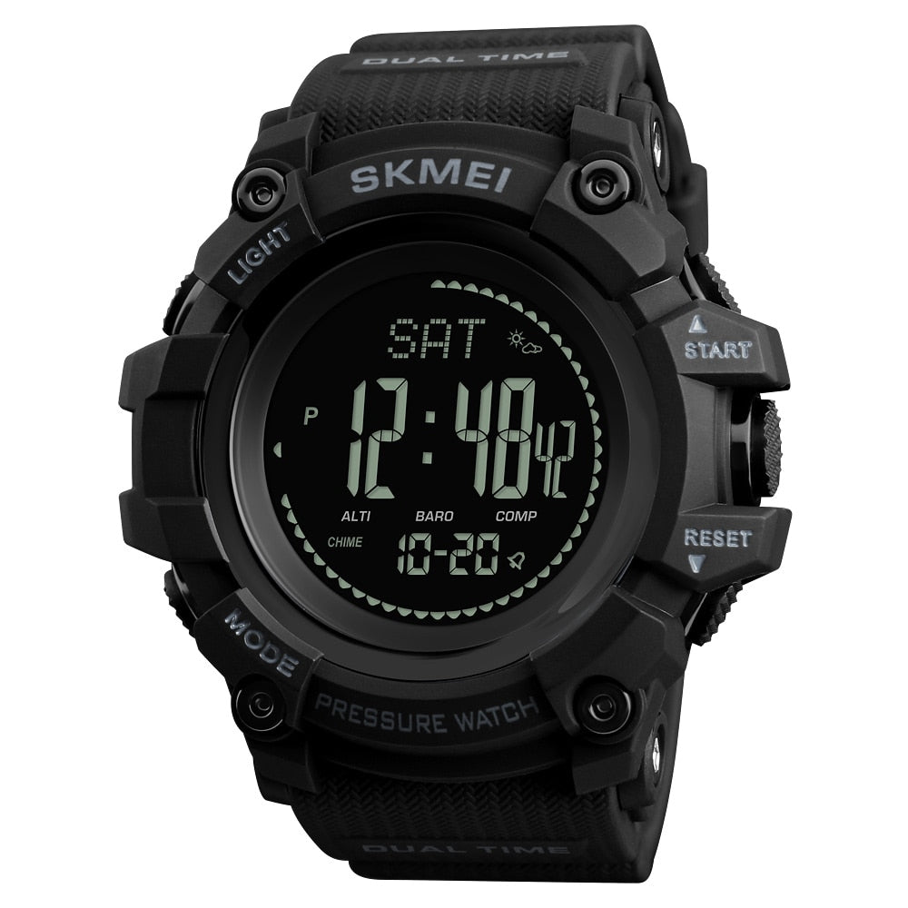 SKMEI-Brand-Mens-Sports-Watches-Hours-Pedometer-Calories-Digital-Watch-Altimeter-Barometer-Compass-Thermometer-Weather-Men-Watch