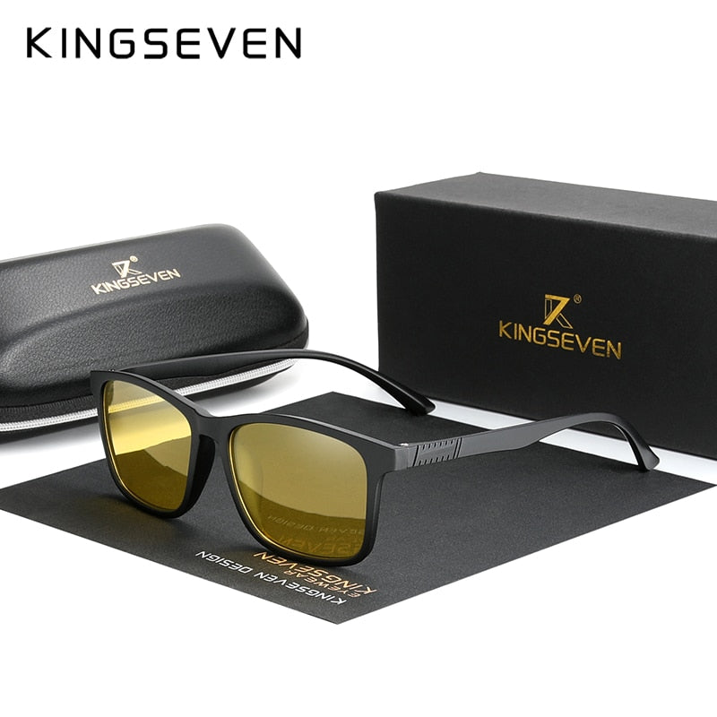 Lunettes de soleil TR90 ultra légères KINGSEVEN polarisées