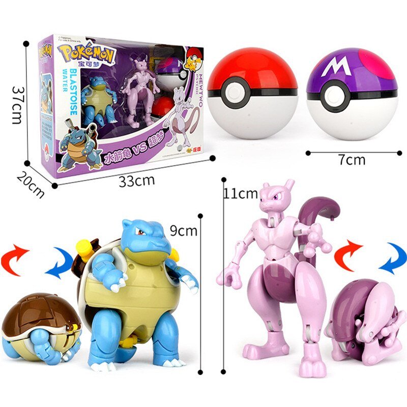 Pokemon-Ball-Variante-Spielzeug-Action-Figur-Spielzeug