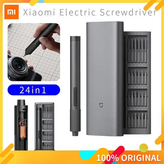 Xiaomi-Mijia-Electric-Precision-Screwdriver-Kit-2-Gear-Torque-Control-400-Screw-1-Type-C-Rechargeable-Magnetic-Aluminum-Case