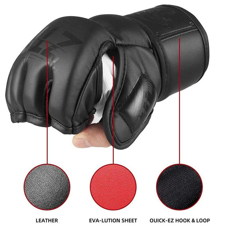 ZTTY-Half-Finger-Boxing-Gloves-PU-Leather-MMA-Fighting-Kick-Boxing-Gloves-Karate-Muay-Thai-Training-Workout-Gloves-Men