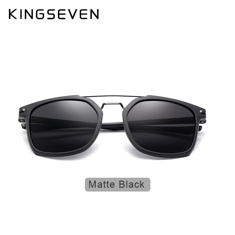 KINGSEVEN TR90 Polarisierte Sonnenbrillen Männer Retro UV400