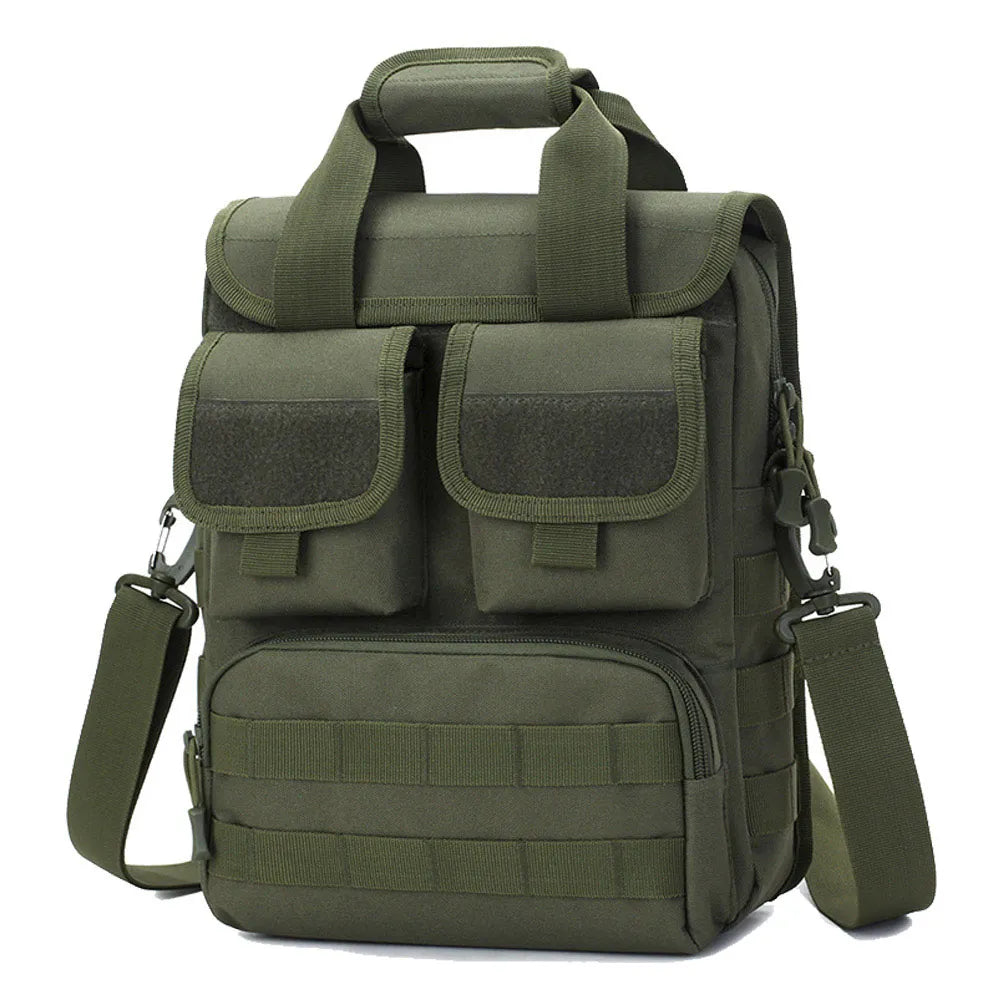 Männer taktische Handtasche Laptop Militär Schulter Crossbody Taschen Camouflage Molle Jagd Camping Sport XA318D