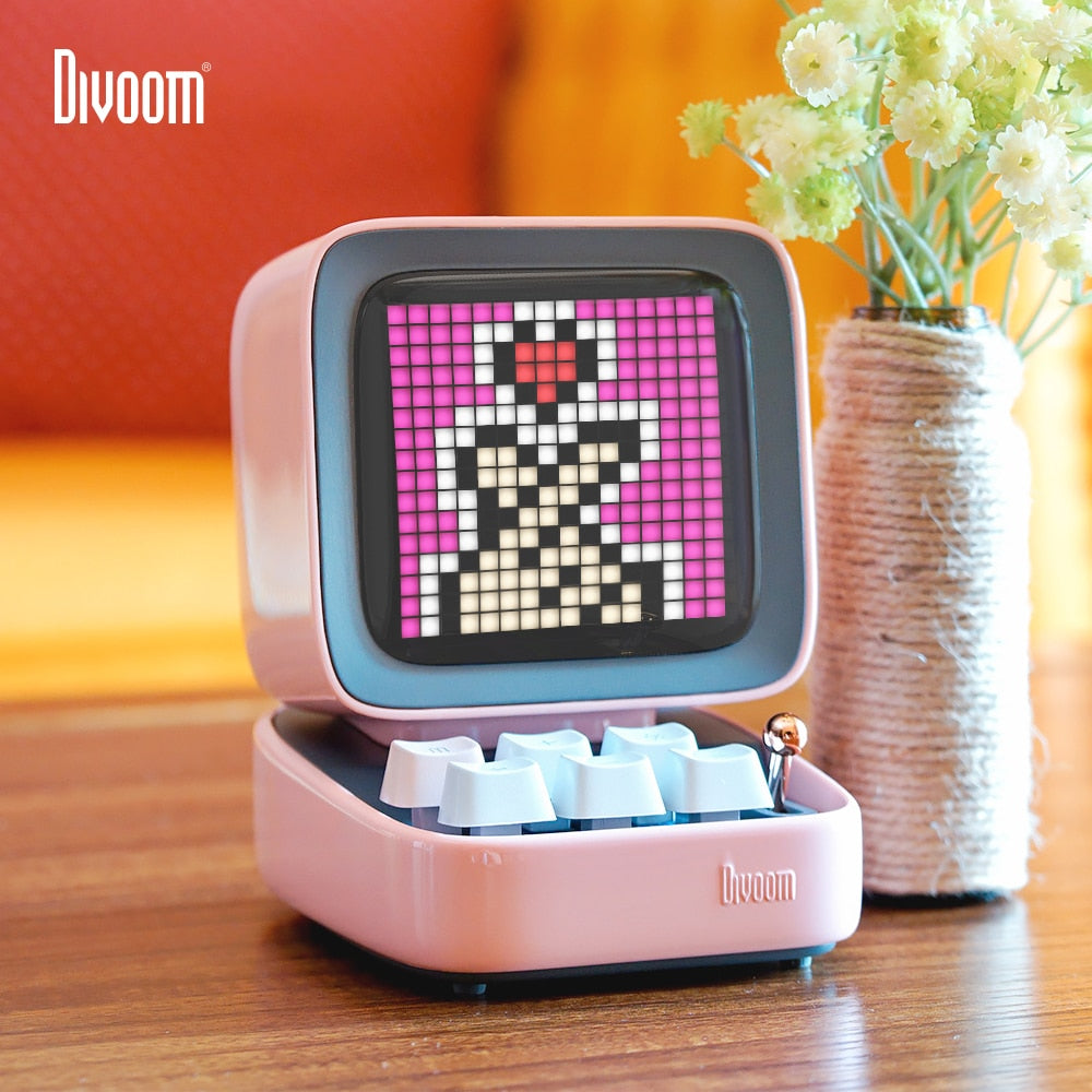 Divoom-Ditoo-Retro-Pixel&#8212;Tragbare-Retro-Bluetooth-Pixel-Art-Lautsprecher