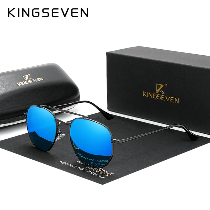 KINGSEVEN lunettes de soleil vintage polarisées N7748