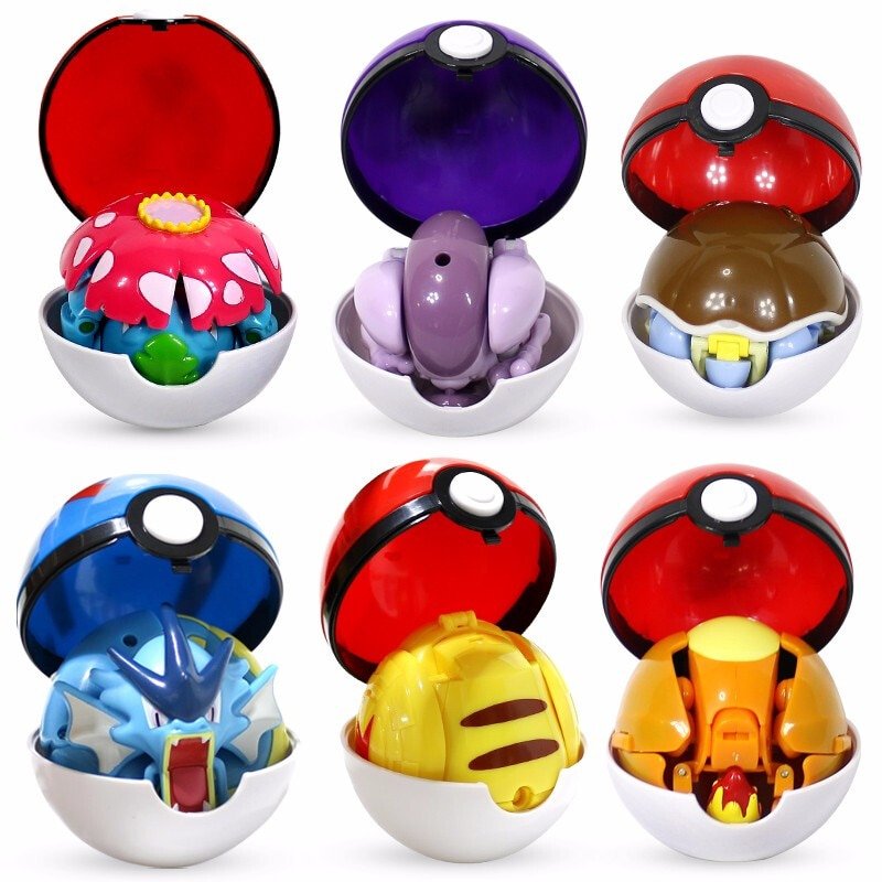 Pokemon-Ball-Variante-Spielzeug-Action-Figur-Spielzeug