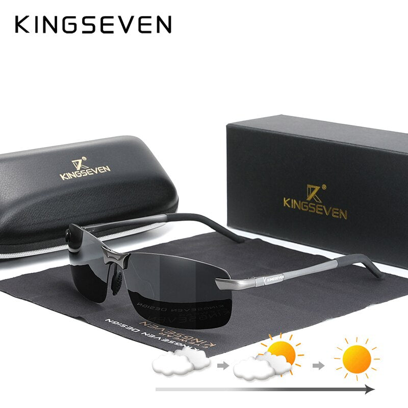 KINGSEVEN Sunglasses Men, Polarized, UV400