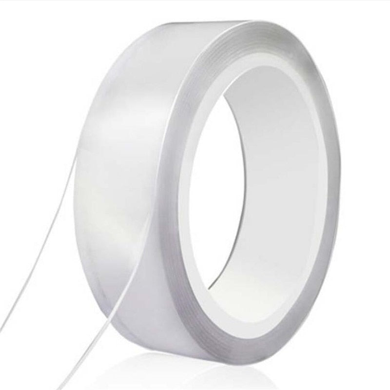 1M/2M/3M/5M-Nano-magic-Tape-Double-Sided-Tape-Transparent-NoTrace-Reusable-Waterproof-Adhesive-Tape-Cleanable-Home-gekkotape
