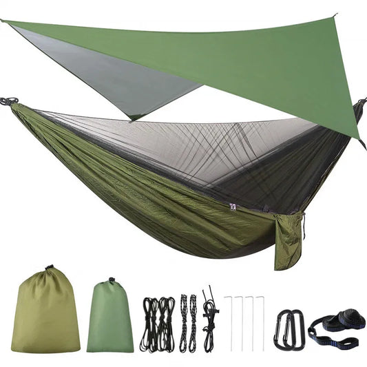 Camping Hammock Mosquito Net and Canopy Nylon for Hiking Camping Survival Travel