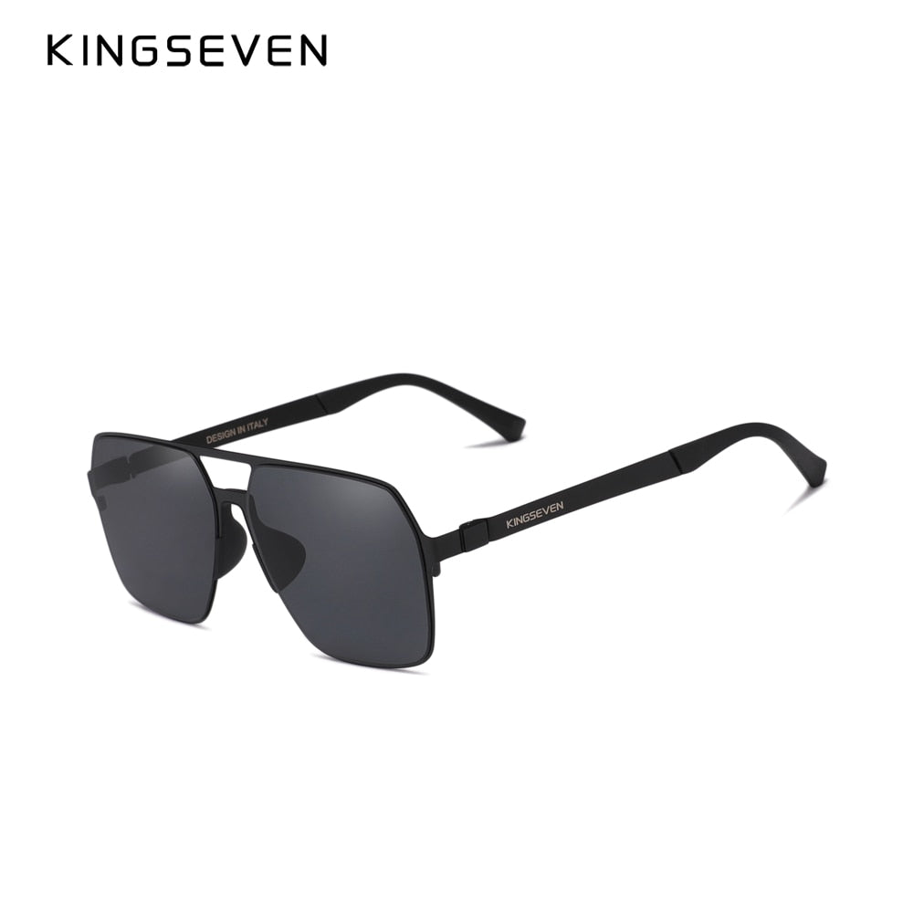 KINGSEVEN Polarisierte Sonnenbrille Herren Angeln Fahren dünn Pilotenbrille UV400